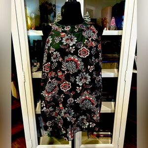 Paisley sleeveless blouse
